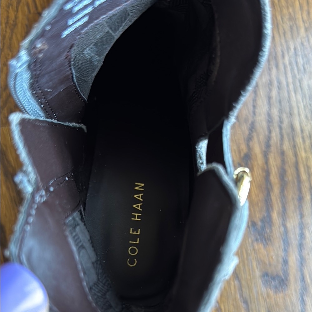 Women’s Cole Haan Haidyn Suede Ankle Boots with Buckle 6B - Picture 9 of 14